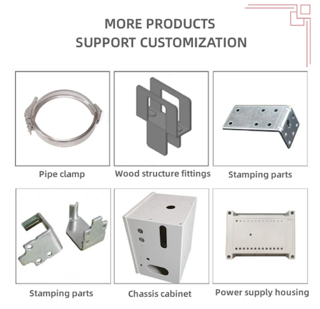 Metal Box Shelf Shell Cover Aluminum Frame Welding Sheet Metal Fabrication with Electrical Spare Parts